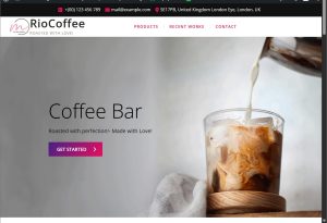 Ready Made Website Coffee