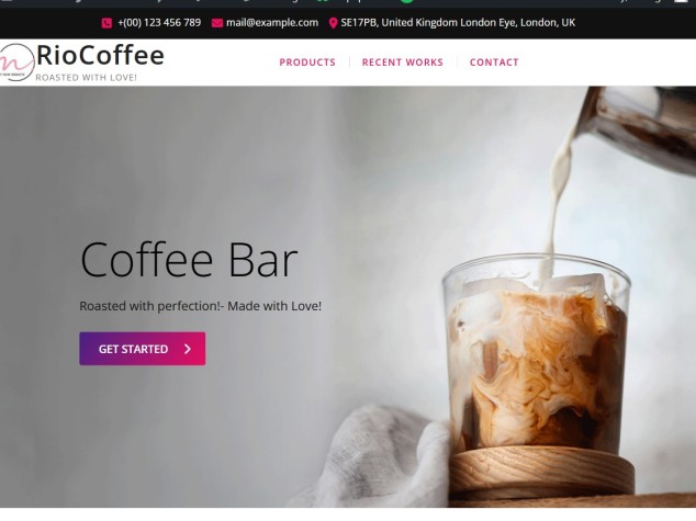 Ready Made Website Coffee